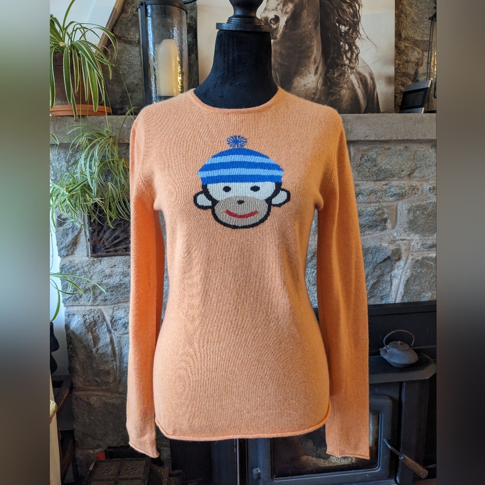 Cashmere sweater Crew neck M